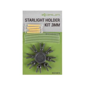   Korum Starlight Holder Kit 3mm Zusätzlicher Leuchtpatronenadapter