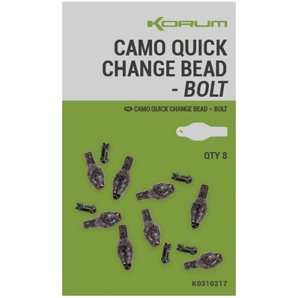 Korum Camo Quick Change Bead Bolt Schnellverbinderperle