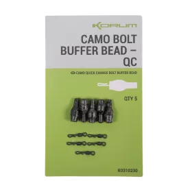 Korum Camo Bolt Buffer Bead QC Wirbel 10 Stk.