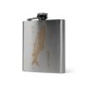 Korum Classic Hip Flask Barbel Edelstahlflasche 2dl