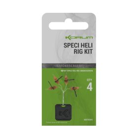 Korum Smokescreen Speci Heli Rig Kit 4 Stück