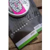 Korum Power Braid Spiked Method Hair Rigs 12 Ösen, Widerhaken Geflochtene Vorfachhaken mit Ködernadel 8Stk