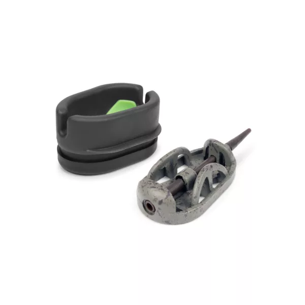 Korum Bleifreier Dura Method Feeder Korb 30gr mit Füller