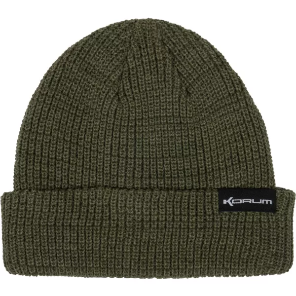 Korum Chunky Beanie Zöld Téli Sapka
