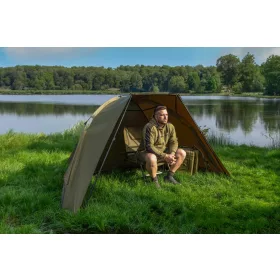 Korum Recoil Shelter 260x160x140cm Halb-Zelt