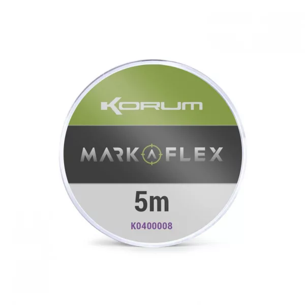 Korum Marka Flex Fluoro Grüne Monofile Vorfachschnur 5m