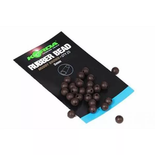 Korda 5mm Bead Brown - Gummikorn