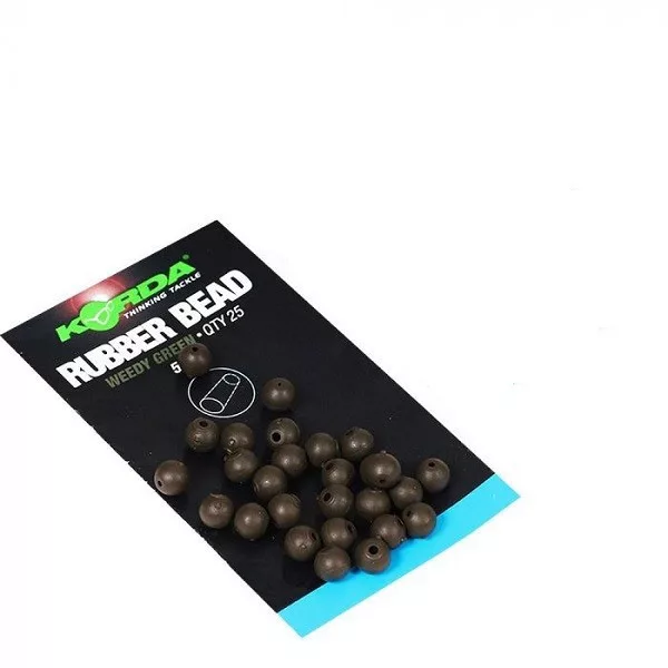 Korda 5mm Bead Green - Gummikugel