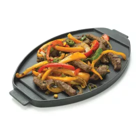 Broil King KEG Gusseisen-Backplatte 37,5cm x 23,5cm