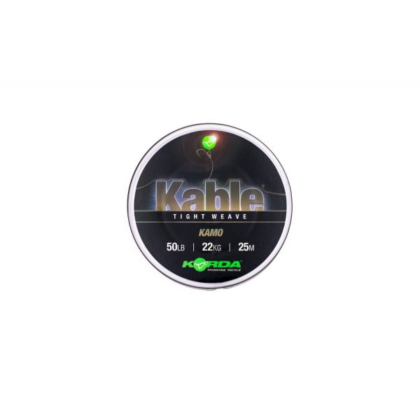 Korda Kable Tight Weave Kamo 25m 22kg Vorfachschnur