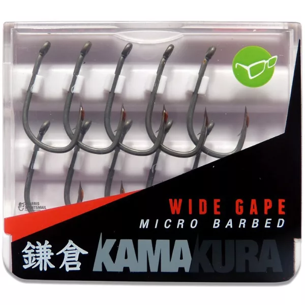 Korda Kamakura Wide Gape Größe 8 - Karpfenhaken