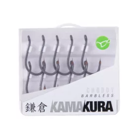   Korda Kamakura Choddy Barbless 4 Öhr, Widerhakenloser Haken 10 Stk.