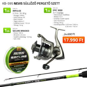 Nevis Zander Spinnfisch-Set