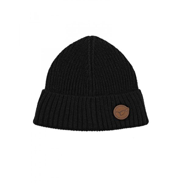 Korda Trawler Beanie Schwarze Strickmütze