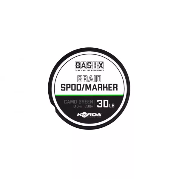 Korda Basix Spod Marker Braid Geflochtene Hauptschnur 30lb 200m