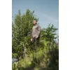 Korda Charcoal UPF Kapuzenoberteil Langarm UV-Shirt S