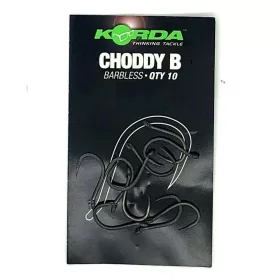   Korda Choddy B 10 Ösenloser, widerhakenloser Haken 10 Stück