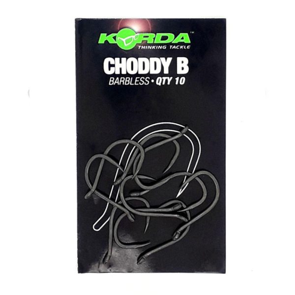 Korda Choddy B 8 Öhrhaken, Widerhakenlos 10 Stk.
