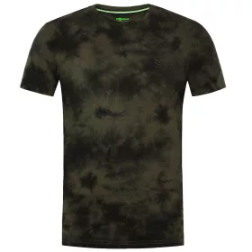 Korda Tie Dye Dunkeloliv T-Shirt S