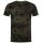 Korda Tie Dye Dunkeloliv T-Shirt L