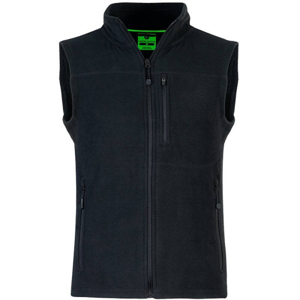Korda Black Le Fleece Gilet Weste 2XL