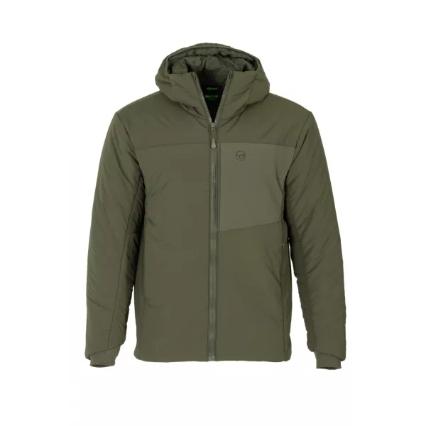 Korda Insulated Hooded Jacket Jacket Dark Olive Téli Kabát S