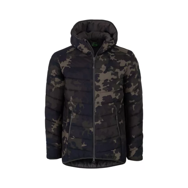 Korda Thermolite Puffer Jacket Dark Kamo Téli Pufikabát S