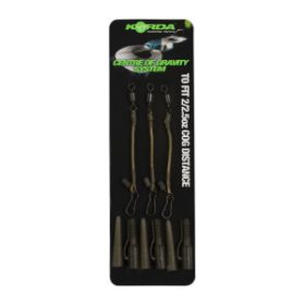 Korda COG Booms Flat Lead 4oz, 5oz - Bleiclip