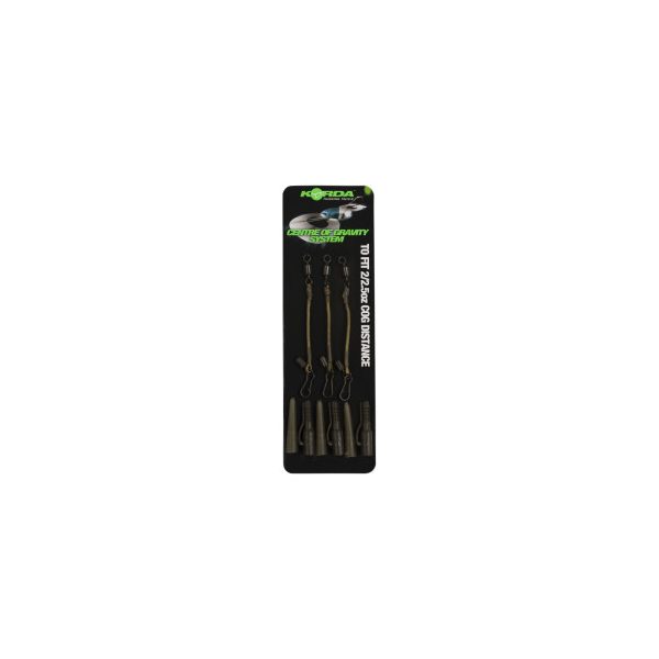 Korda COG Booms Flat Lead 6oz, 8oz - Bleiclip