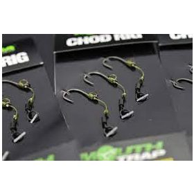   Korda Chod Rig Short Barbed Size 4 - vorgebundenes Bojlie CHOD Vorfach