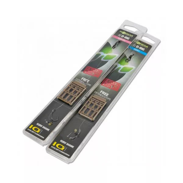 Korda IQ D Rig Size 6 Kurv 12lb - vorgebundenes Boilie-Vorfach