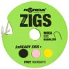 Korda Ready Zigs 12 (360cm) Barbless size 10 - vorgebundenes Boilie ZIG Haken-Vorfach