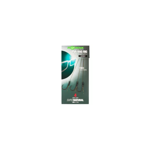 Korda Solidz PVA Rig Size 4 Wide Gape 18 lb