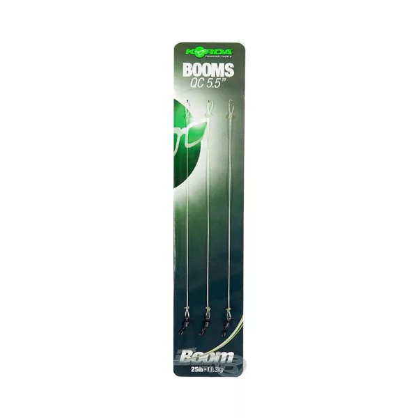 Korda Boom 5.5 QC Vorgebundenes Haken-Vorfach 3 Stück