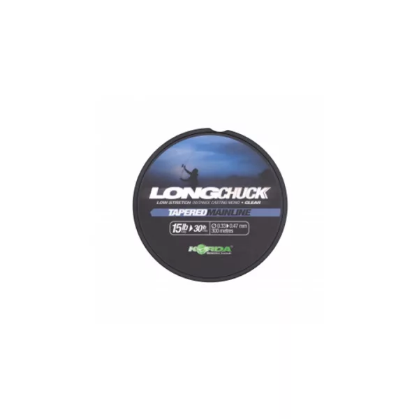 Korda LongChuck Transparent 0,33-0,47mm 300m Monofile Hauptschnur