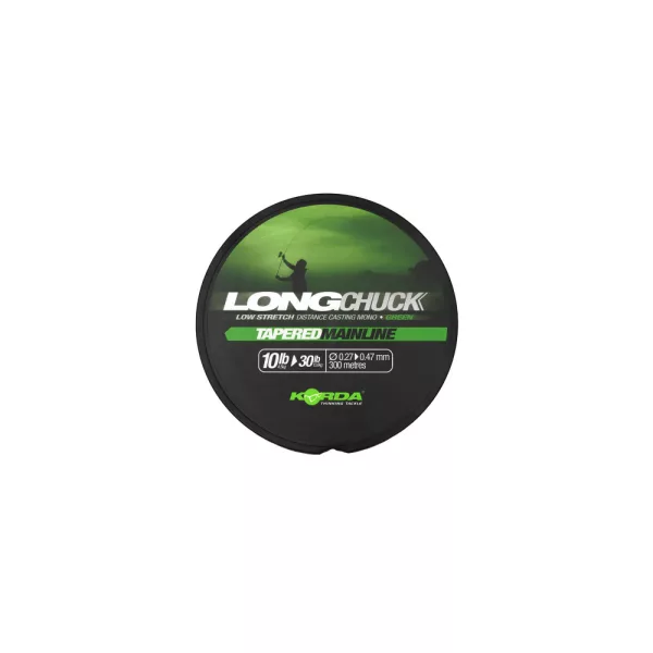 Korda LongChuck Grün 0,27-0,47mm 300m Monofile Hauptschnur