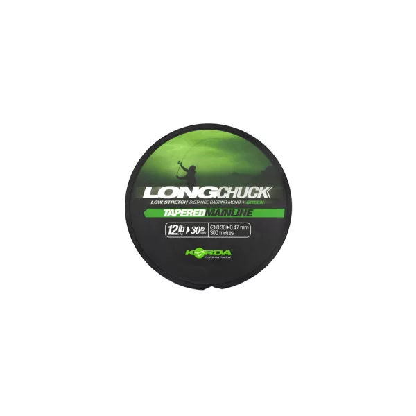 Korda LongChuck Grün 0,30-0,47mm 300m Monofile Hauptschnur