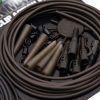 Korda Dark Matter Action Pack Weed - Bleiclip-Set
