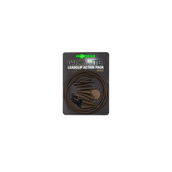 Korda Dark Matter Action Lead Clip Set
