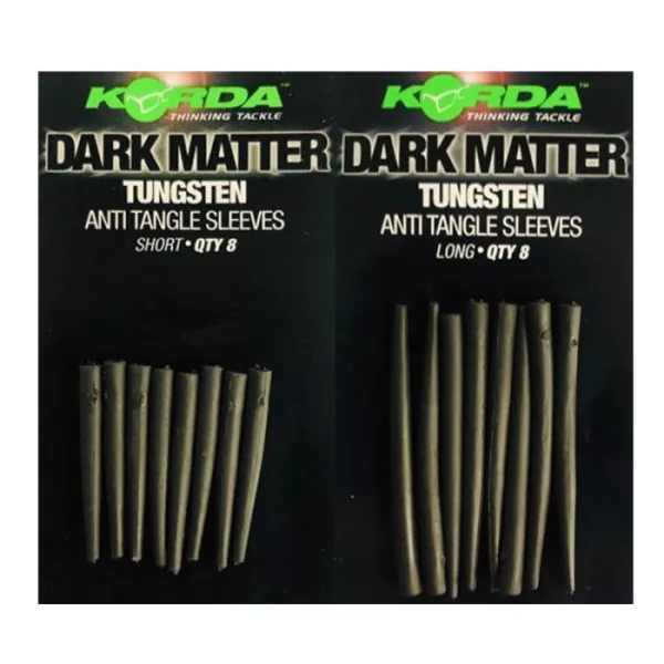 Korda Dark Matter Tungsten Anti Tangle Sleeve Long - Verwicklungs-Schutzhülse