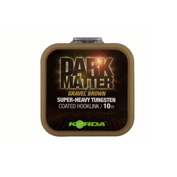 Korda Dark Matter Tungsten Coated Braid Braun 18lb 10m