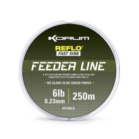 Korum Feeder Line 6lb 0.23mm Hauptschnur