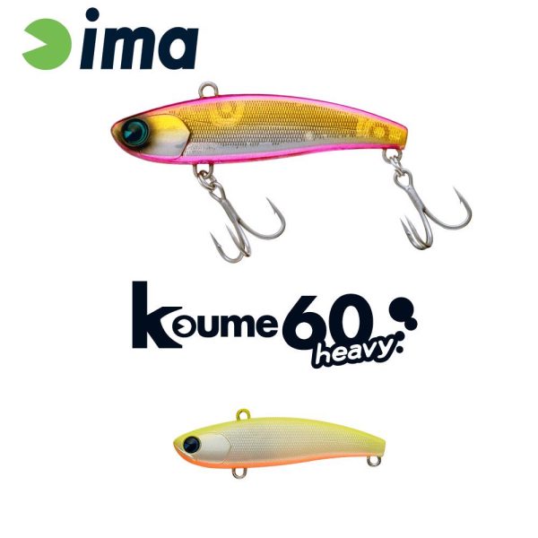 Ima Koume Vibration 60 Heavy 6cm 17gr 102 Chart Back Pearl Wobbler