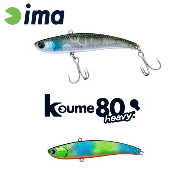 Ima Koume Vibration 80 Heavy 8cm 20gr 121 Kingfisher Wobbler