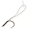 Korum Hook Hairs With Quickstops Size 14 Monofil vorgebundenes Vorfach