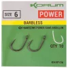 Korum Xpert Power - Barbless (Größe 6) Feederhaken