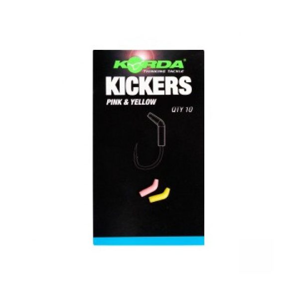 Korda Yellow / Pink Kickers Small - Haken-Aligner