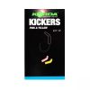 Korda Yellow / Pink Kickers Large - Haken-Aligner
