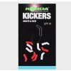 Korda Red / White Kickers Medium - Haken-Aligner