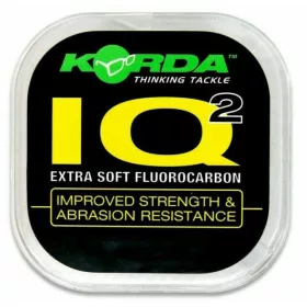   Korda IQ Extra Soft Fluorocarbon Hooklink 15lb - Fluorocarbon Boilie-Vorfach